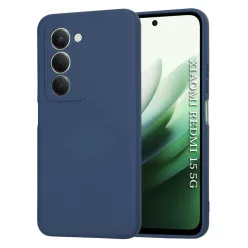   Xiaomi Redmi 15 4G / Redmi 15 5G Techsuit SoftFlex - Sötétkék tok