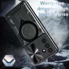 Samsung Galaxy A17 5G Kék Techsuit CamGuard Pro tok