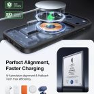 iPhone 17 Pro Max Torras - Guardian Magnetic Series - Fekete tok