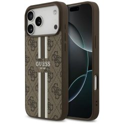 iPhone 17 Pro Max Guess 4G Printed Stripes MagSafe tok barna