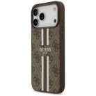 iPhone 17 Pro Max Guess 4G Printed Stripes MagSafe tok barna