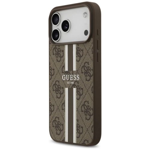 iPhone 17 Pro Max Guess 4G Printed Stripes MagSafe tok barna