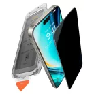 iPhone 17 Pro Fekete Torras - GlassGo Install Master Privacy üvegfólia