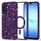 Samsung Galaxy A17 5G Techsuit - Luxury Glitter MagSafe - Deep Purple tok