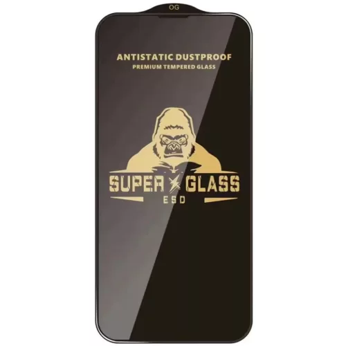 Samsung Galaxy S25 FE Fekete Techsuit ESD Glass üvegfólia