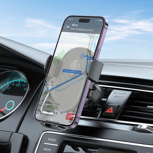 Borofone BH92 Grand autós telefontartó szellőzőrácshoz fekete