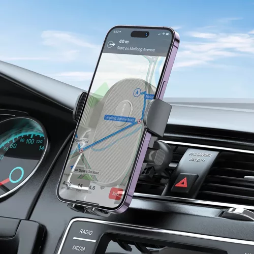 Borofone BH92 Grand autós telefontartó szellőzőrácshoz fekete