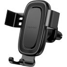 Borofone autós telefontartó BH129 Follower gravitációs szellőzőre erősíthető fekete
