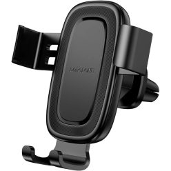   Borofone autós telefontartó BH129 Follower gravitációs szellőzőre erősíthető fekete