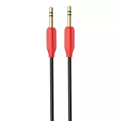 HOCO 3.5 mm Jack Audio kábel 1m piros