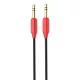 HOCO 3.5 mm Jack Audio kábel 1m piros