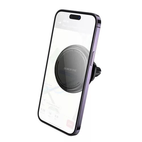 Borofone BH135 Parker mágneses autós telefontartó légbeömlőre fekete