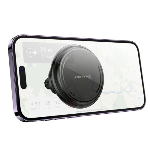 Borofone BH135 Parker mágneses autós telefontartó légbeömlőre fekete
