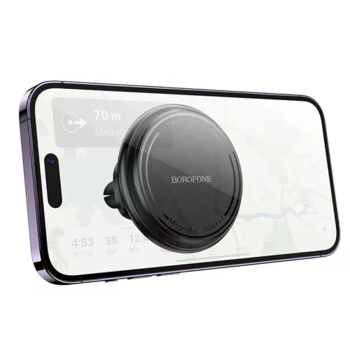 Borofone BH135 Parker mágneses autós telefontartó légbeömlőre fekete