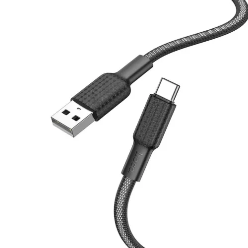 HOCO cable USB A to Type C 3A X69 1 m fekete fehér