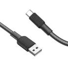 HOCO cable USB A to Type C 3A X69 1 m fekete fehér