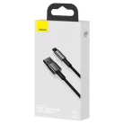 Baseus Tungsten USB - Lightning kábel 2.4A 1m fekete (CALWJ-01)