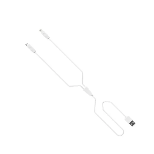 HOCO kábel USB A - Lightning 2,1A X1 2 m fehér