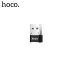 USB-C to USB-A Adapter Hoco UA6, Fekete