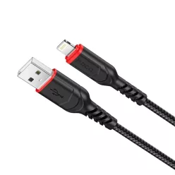 Hoco USB A - Lightning kábel 2,4A 1 m X59 fekete