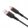 Hoco USB A - Lightning kábel 2,4A 1 m X59 fekete