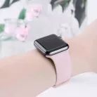 Apple Watch szíj - Techsuit (W031) - 1/2/3/4/5/6/7/8/9/10/SE/SE 2 (38/40/41/42mm) - Világos rózsaszín.