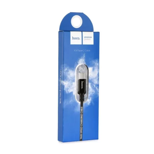 Hoco X14 USB - Type-C kábel 2m fekete