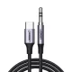 Ugreen kábel USB C - mini jack 3.5mm 1m szürke (AV143)