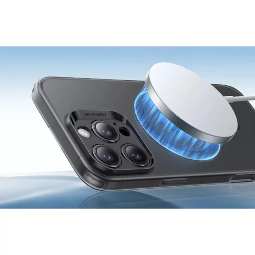 iPhone 16 Pro Fekete ESR Zero átlátszó tok (HaloLock)