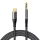 Joyroom Audio Transfer Series SY-A07 Mini Jack 3.5mm/USB-C Kábel 1.2m - Fekete