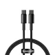 Baseus USB Type C - USB Type C kábel Power Delivery Quick Charge 100W 5A 1m fekete (CATWJ-01)