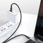 Baseus USB Type C - USB Type C kábel Power Delivery Quick Charge 100W 5A 1m fekete (CATWJ-01)