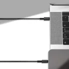 Baseus USB Type C - USB Type C kábel Power Delivery Quick Charge 100W 5A 1m fekete (CATWJ-01)