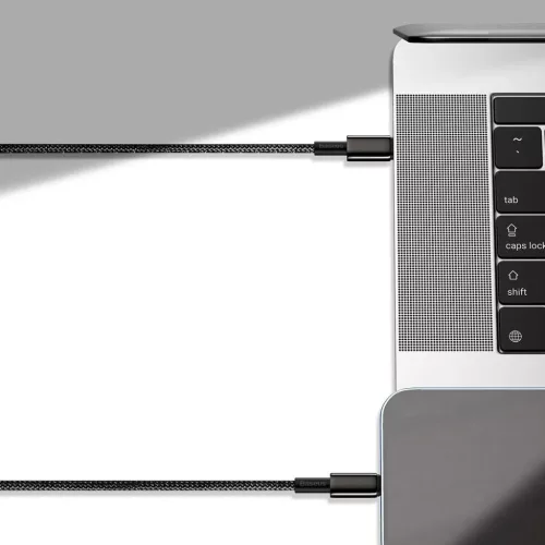 Baseus USB Type C - USB Type C kábel Power Delivery Quick Charge 100W 5A 1m fekete (CATWJ-01)