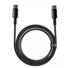 Baseus USB Type C - USB Type C kábel Power Delivery Quick Charge 100W 5A 2m fekete (CATWJ-A01)