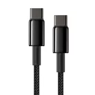 Baseus USB Type C - USB Type C kábel Power Delivery Quick Charge 100W 5A 2m fekete (CATWJ-A01)