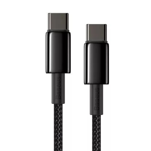 Baseus USB Type C - USB Type C kábel Power Delivery Quick Charge 100W 5A 2m fekete (CATWJ-A01)