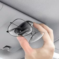   Baseus öntapadó autós szemüvegtartó kapocs fekete (ACYJN-A01)