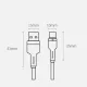 Baseus Cafule Series Metal USB - USB Type-C 66W kábel 1m fekete (CAKF000101)
