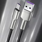 Baseus Cafule Series Metal USB - USB Type-C 66W kábel 1m fekete (CAKF000101)