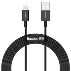   BASEUS USB A-Lightning kábel 2,4A Superior CALYS-C01 2 m fekete