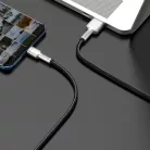 Baseus Cafule Series Metal Data USB - USB Type C 66W kábel 2m fekete (CAKF000201)