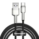 Baseus Cafule Series Metal Data USB - USB Type C 66W kábel 2m fekete (CAKF000201)