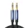 Ugreen AUX audio kábel egyenes minijack 3.5 mm 1.5 m kék (AV112)