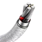 Baseus Cafule Series Metal USB - USB Type-C 66W kábel 1m fehér (CAKF000102)