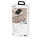 Baseus Cafule Series Metal USB - USB Type-C 66W kábel 1m fehér (CAKF000102)
