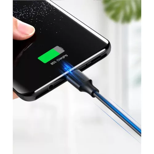 Ugreen USB/ USB Type-C kábel 3A kábel 3m fekete
