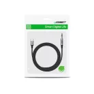 Ugreen AUX audio kábel 3.5mm mini jack - USB Type-C  1m black (CM450 20192)