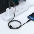 Acefast C1-01 MFI USB Type C - Lightning kábel 1.2m 30W 3A fekete