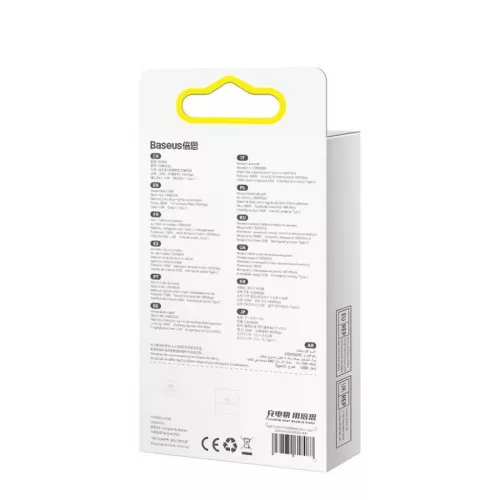 Baseus Tungsten Aranyozott USB A - USB Type-C kábel 100W 1m fekete (CAWJ000001)